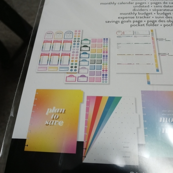 Happy Planner Budget Calendar Extension New - Picture 8 of 11